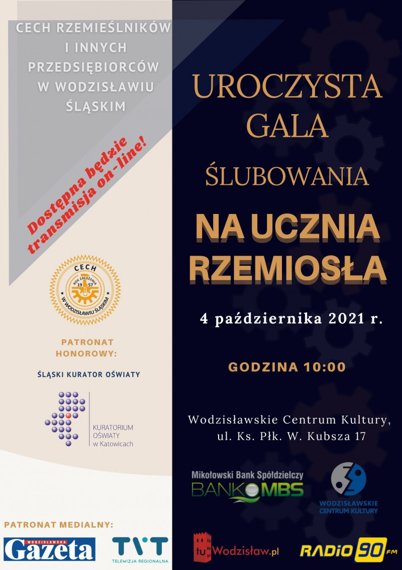 I Gala Ślubowania na Ucznia Rzemiosła już 4 października